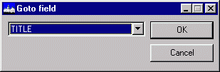 Go field dialog